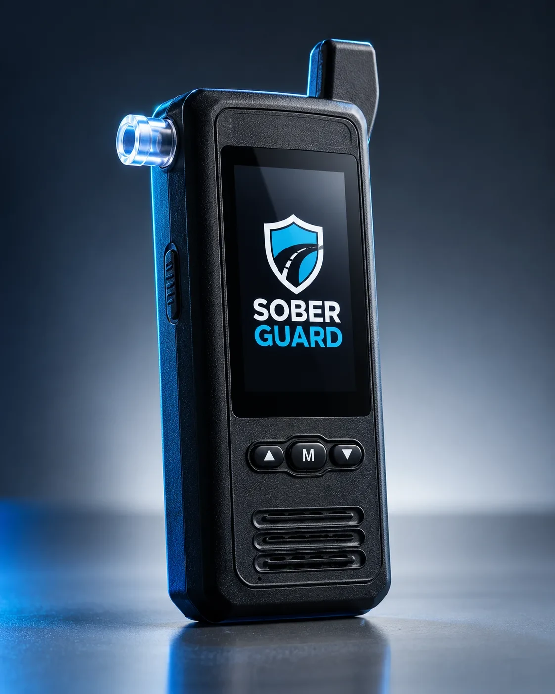 SoberGuard SBD-306 breathalyser product artwork.